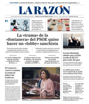 Cover of La Razon (Cataluna)