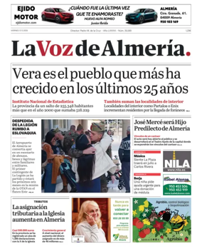 Cover of La Voz de Almería