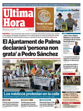 Cover of Ultima Hora