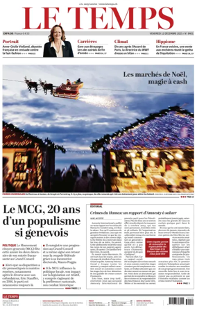 Cover of Le Temps