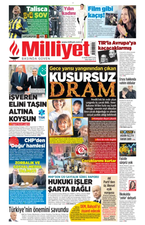 Cover of Milliyet