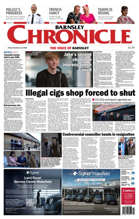 Cover of Barnsley Chronicle