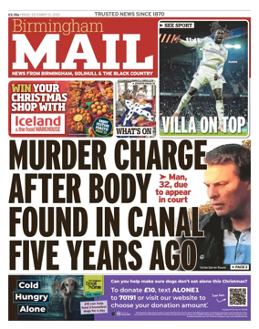 Cover of Birmingham Mail
