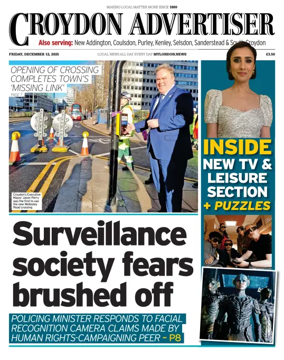 Cover of Croydon Advertiser