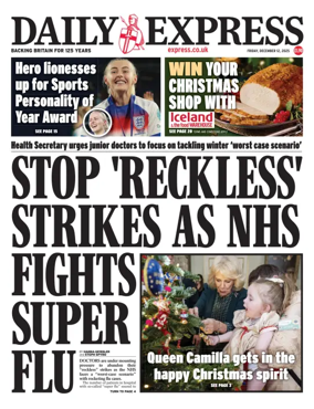 Cover of Daily Express