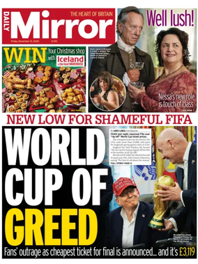 Cover of Daily Mirror