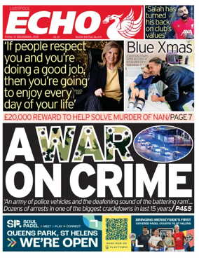 Cover of Liverpool Echo