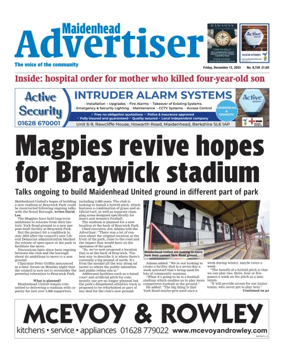 Cover of Maidenhead Advertiser