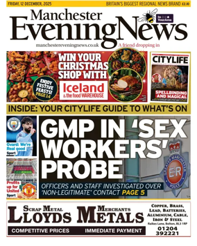 Cover of Manchester Evening News