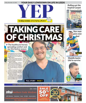 Cover of Yorkshire Evening Post