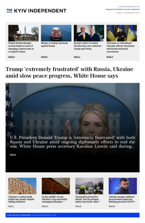 Cover of The Kyiv Independent