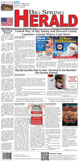 Cover of Big Spring Herald