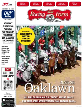 Cover of Daily Racing Form National Digital Edition