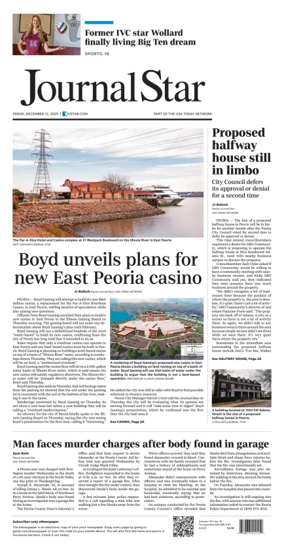 Cover of Journal Star (Peoria)