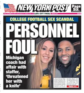 Cover of New York Post