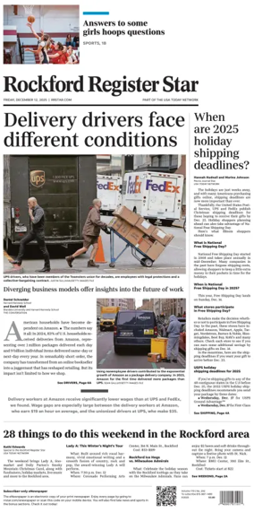 Cover of Rockford Register Star