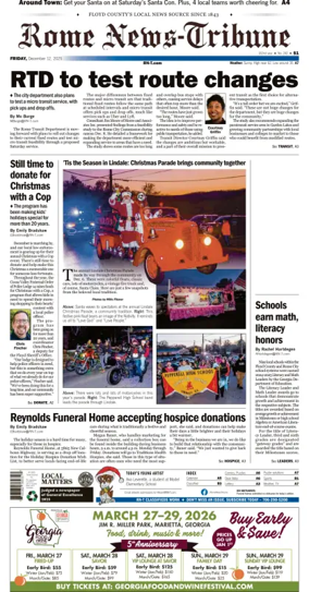 Cover of Rome News-Tribune