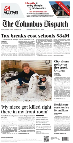 Cover of The Columbus Dispatch