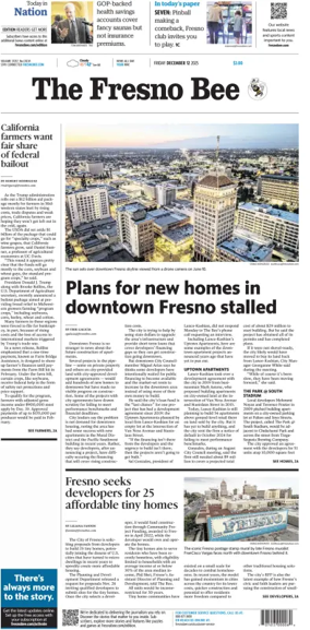 Cover of The Fresno Bee