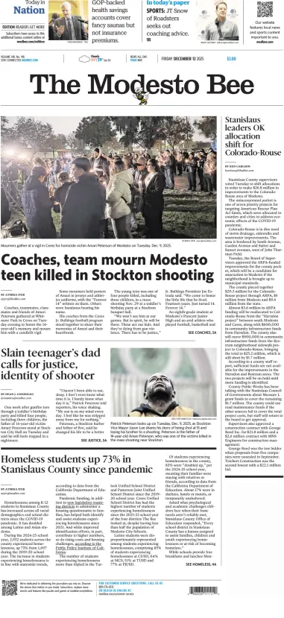 Cover of The Modesto Bee