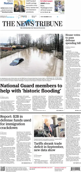 Cover of The News Tribune