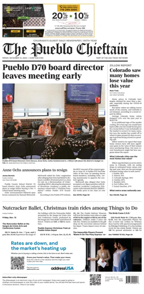 Cover of The Pueblo Chieftain