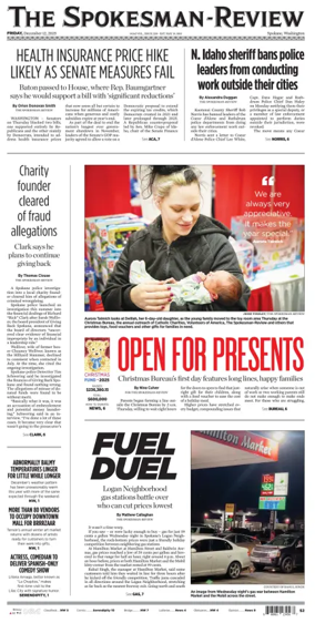 Cover of The Spokesman-Review (Spokane)