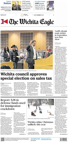 Cover of The Wichita Eagle