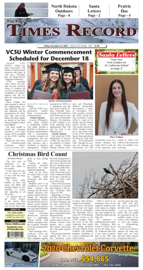 Cover of Valley City Times-Record