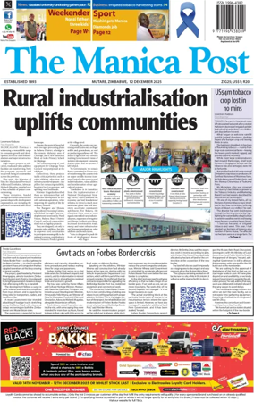 Cover of The Manica Post