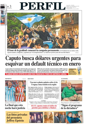 Cover of Perfil (Sabado)