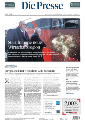 Cover of Die Presse