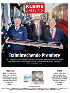 Cover of Kleine Zeitung Kaernten