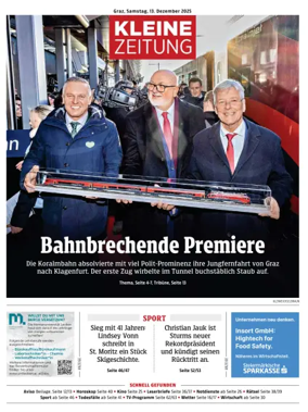 Cover of Kleine Zeitung Steiermark