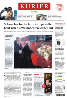 Cover of Kurier (Samstag)