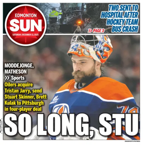 Cover of Edmonton Sun
