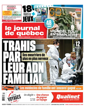 Cover of Le Journal de Quebec