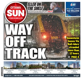 Cover of Ottawa Sun