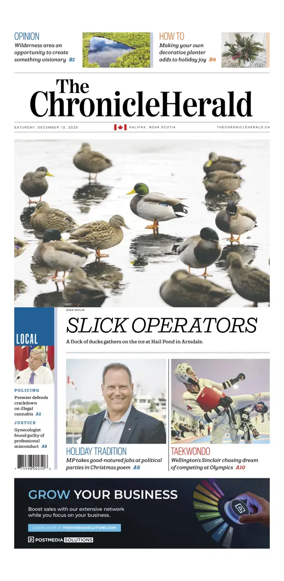 Cover of The Chronicle Herald (Metro)