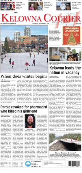 Cover of The Daily Courier