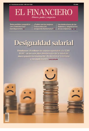 Cover of El Financiero (Costa Rica)