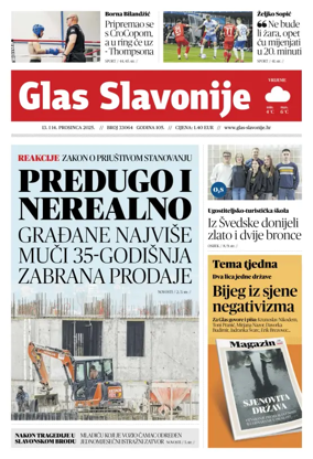 Cover of Glas Slavonije