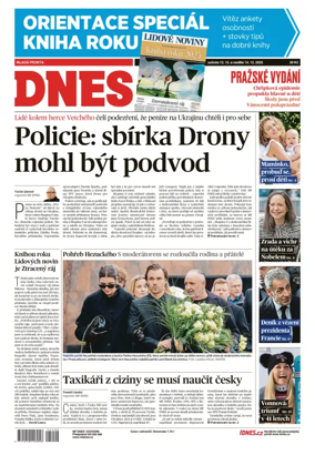 Cover of Dnes Prague Edition