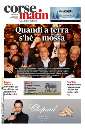 Cover of Corse Matin
