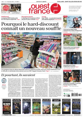 Cover of Ouest France (Challans / Saint-Gilles-Croix-de-Vie)