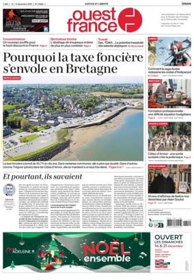 Cover of Ouest France (Dinan)