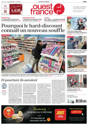 Cover of Ouest France (Orne)
