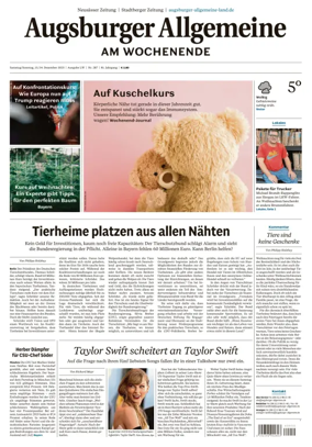 Cover of Augsburger Allgemeine (Land West)
