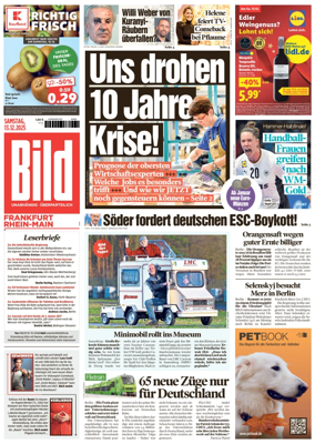 Cover of BILD Frankfurt