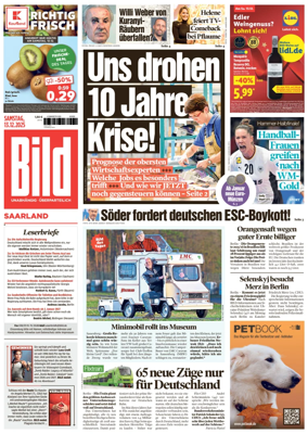 Cover of BILD Saarland